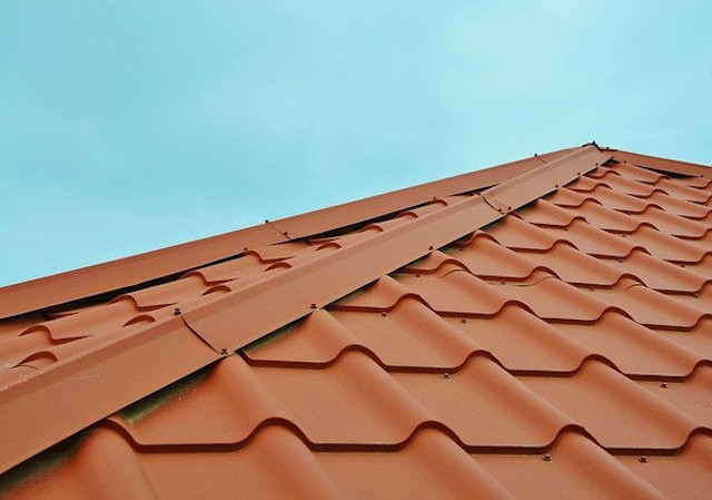 Mend leaking garage roof